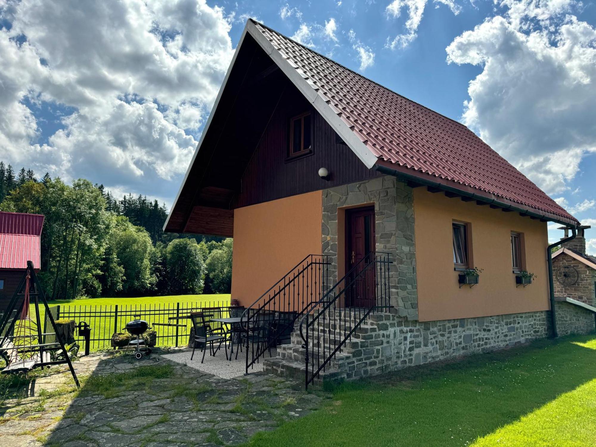 Ubytovani U Hradecku Prostřední Bečva 외부 사진